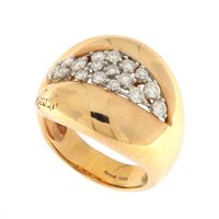 Anello Fanton Gioielli Donna ANELLI DIAMANTI in Oro rosa Diamante 0.68 Ct FG40160672 - FG40160672